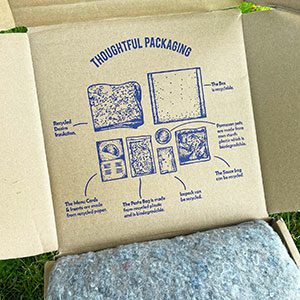 Sustainable D2C packaging with impact